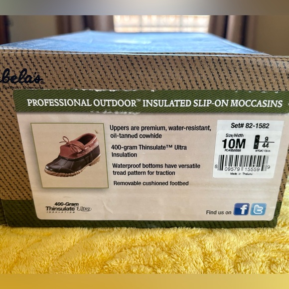 Cabela's Brown Professional Outdoor Insulated Slip On Duck Boots NWT - Picture 12 of 12